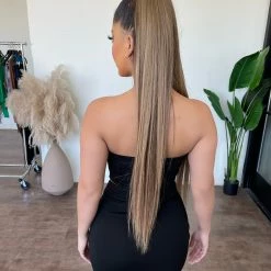 BLANC Tops Anisa Cropped Top Set (Black)