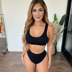 ANWND Irene Bikini Set(Black)