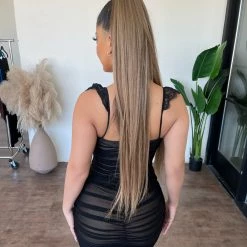 Privy Dulce Dress(Black) Dresses/Rompers