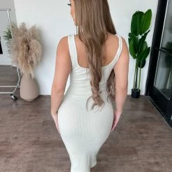 Junie Dresses/Rompers Valentina Tank Dress(Stone)