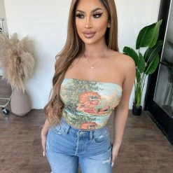 Tic Toc Luna Tube Top(Multi)