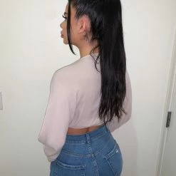 Mable Daniela Knot Top(Mocha)FINAL SALE Tops