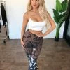 La Luxe Franky Tie Dye Pants(Charcoal/Brown/Black)(FINAL SALE) Bottoms