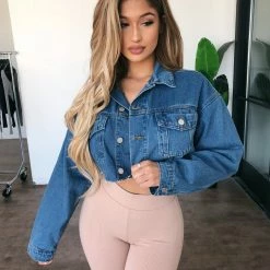 La Luxe Stacey Ribbed Biker Shorts(Beige) Bottoms