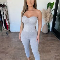 Couture Tops Merlin Tube Set(Light Grey)