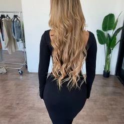 La Luxe Dresses/Rompers Ada Dress(Black)