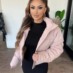 ANWND Tops Milo Bomber Jacket(Pink)