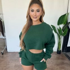 Tic Toc Anna Shorts(Hunter Green)