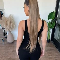 La Luxe Annia Jumpsuit (Black)