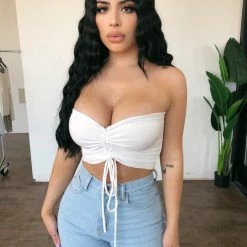 ERIKOOTD Viola Tube Top(White)(FINAL SALE) Tops