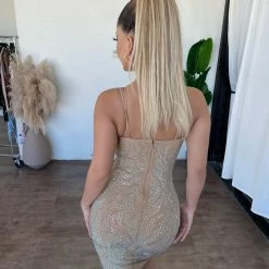 Banjul Summer Cami Dress(Nude)