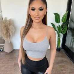 ANWND Karrie Cami Top( Heather Grey)