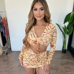 Spring Haze Louise 2 Piece Set(Yellow)