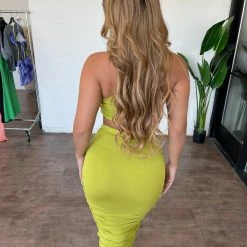 Sabora Scarlett 2 Piece Set(Lime Yellow)