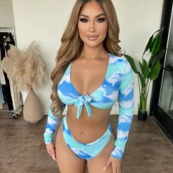 Ree Bees Sandy Bikini Set(Light Blue)