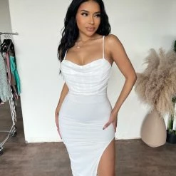 Privy Dresses/Rompers Rebecca Cami Dress(Ivory)