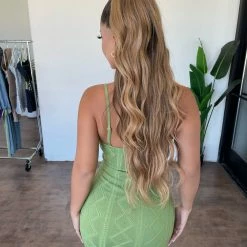 Hera Collection Caribel Dress(Dark Moss) Dresses/Rompers