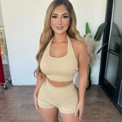 Mono B Elvira 2 Piece Set(Croissant) Tops