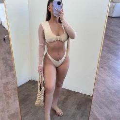 Ree Bees Tops Lanay Bikini Set(Nude)