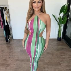 BLANC Bella Dress(Green)