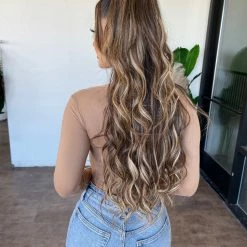 Diosa Marie Collar Long Sleeve Wrap Top(Taupe) Tops