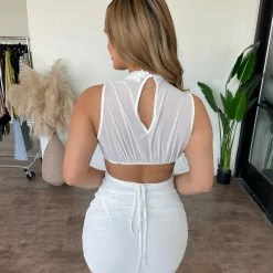 Privy Bernice Dress(White) Dresses/Rompers