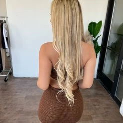 Tic Toc Nicki Two Piece Knit Set(Mocha)