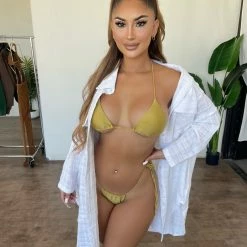 Miss Love Genesis Button Top(White) Tops