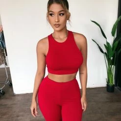 ERIKOOTD Tops Alice Matching Set(Red)