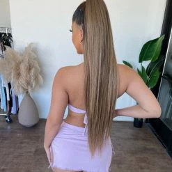 New Pink Tops Violeta Skirt Set(Lavender)