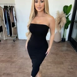 Hera Collection Justine Tube Dress(Black)