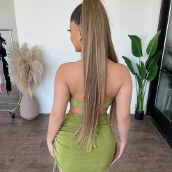 Bear Dance Lina Dress (Green) Dresses/Rompers