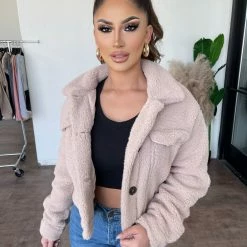 Ootdfash Sales 2022 29 Love Tree Outerwear Jillian Button Sweater(Khaki)