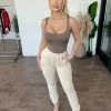 Hey Babe Kaden Joggers(Nude) Bottoms