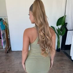 Hera Collection Dresses/Rompers Sonia Dress(Olive)
