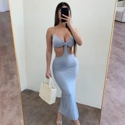 Junie Jamie Cami Dress(Sliver)