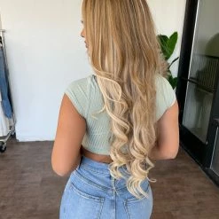 CEFIAN Reese Short Sleeve V-Neck Top(Sage) Tops