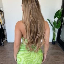 Bear Dance Rosa Two Piece Set(Lime)