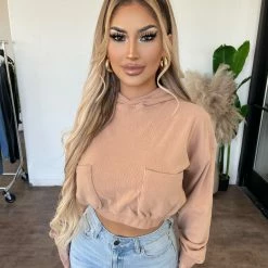 Mono B Tops Micheal Hoodie(Mud)