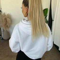 Audrey 3+1 "Los Angeles" Oversize Hoodie(White)Final Sale Tops