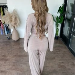 Itzy Skylette Three Piece Set(Tan) Tops