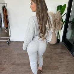 Mind Code Tony Jogger Set(Oatmeal) Tops