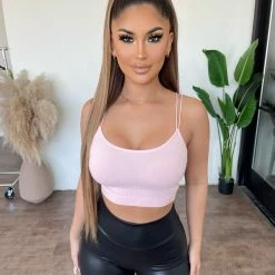 ANWND Karrie Cami Top(Pink) Tops