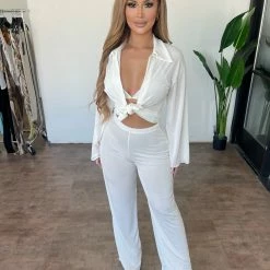 Itzy Skylette Three Piece Set(White)