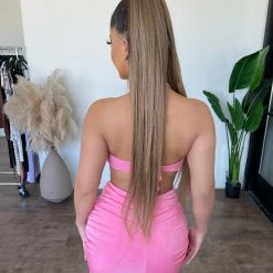 Ootdfash Electra Skirt Set(Pink)