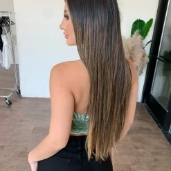 Win Win Tops Genesis Halter Top(Olive)