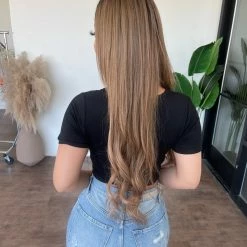 Mono B Annette Short Sleeve Top(Black)