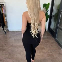 La Luxe Kiara Halter Set(Black) Tops