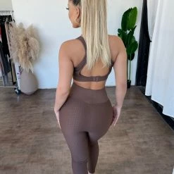 Mono B Myla Matching Set(Bark) Tops