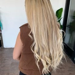 Tic Toc Charlie Sleeveless Vest(Brown)